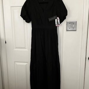 French Connection Black Maxi Dress